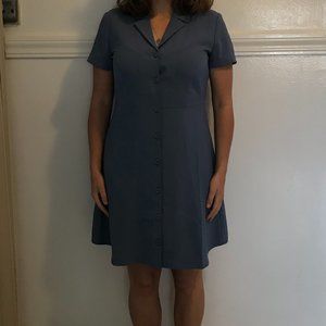 Everlane Japanese GoWeave Notch Shirtdress